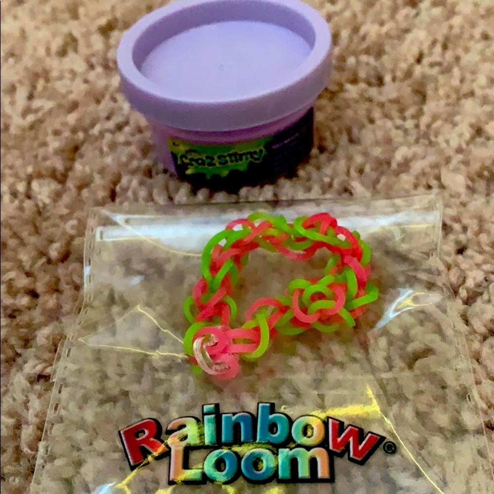 Lavender slime and cute bracelet